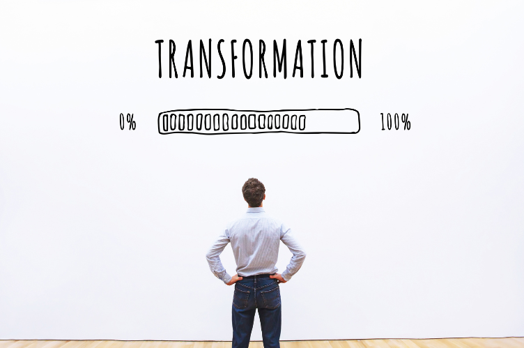 Business leader reviewing a 90-day digital transformation strategy to drive revenue growth